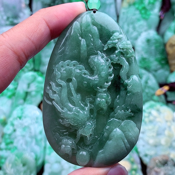 翡翠吊坠(不含链)未镶嵌