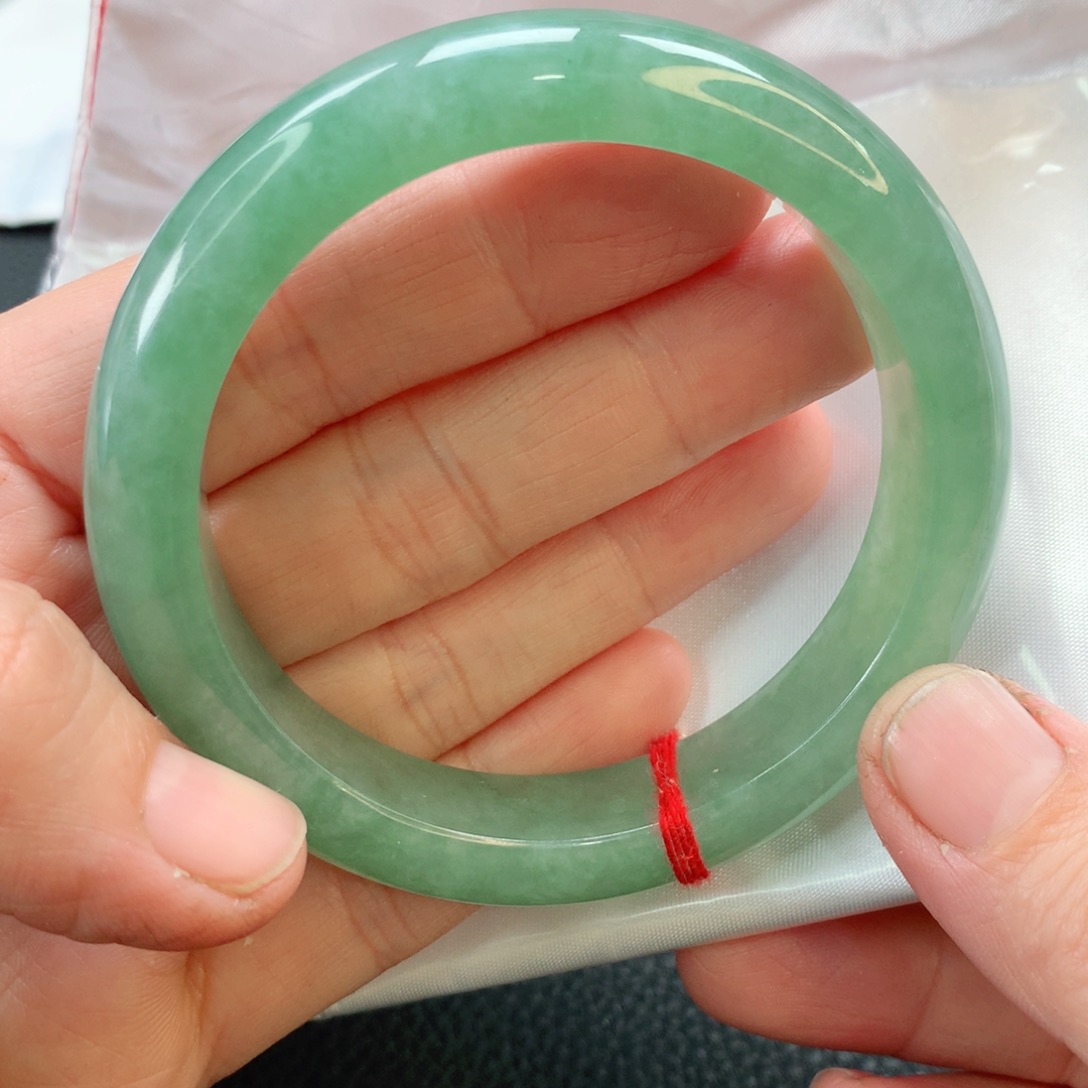 翡翠手镯未镶嵌57正