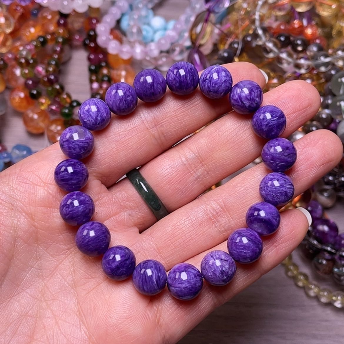 【闪购商品】烟晶手链银S925镶嵌睿*儿99999999999900