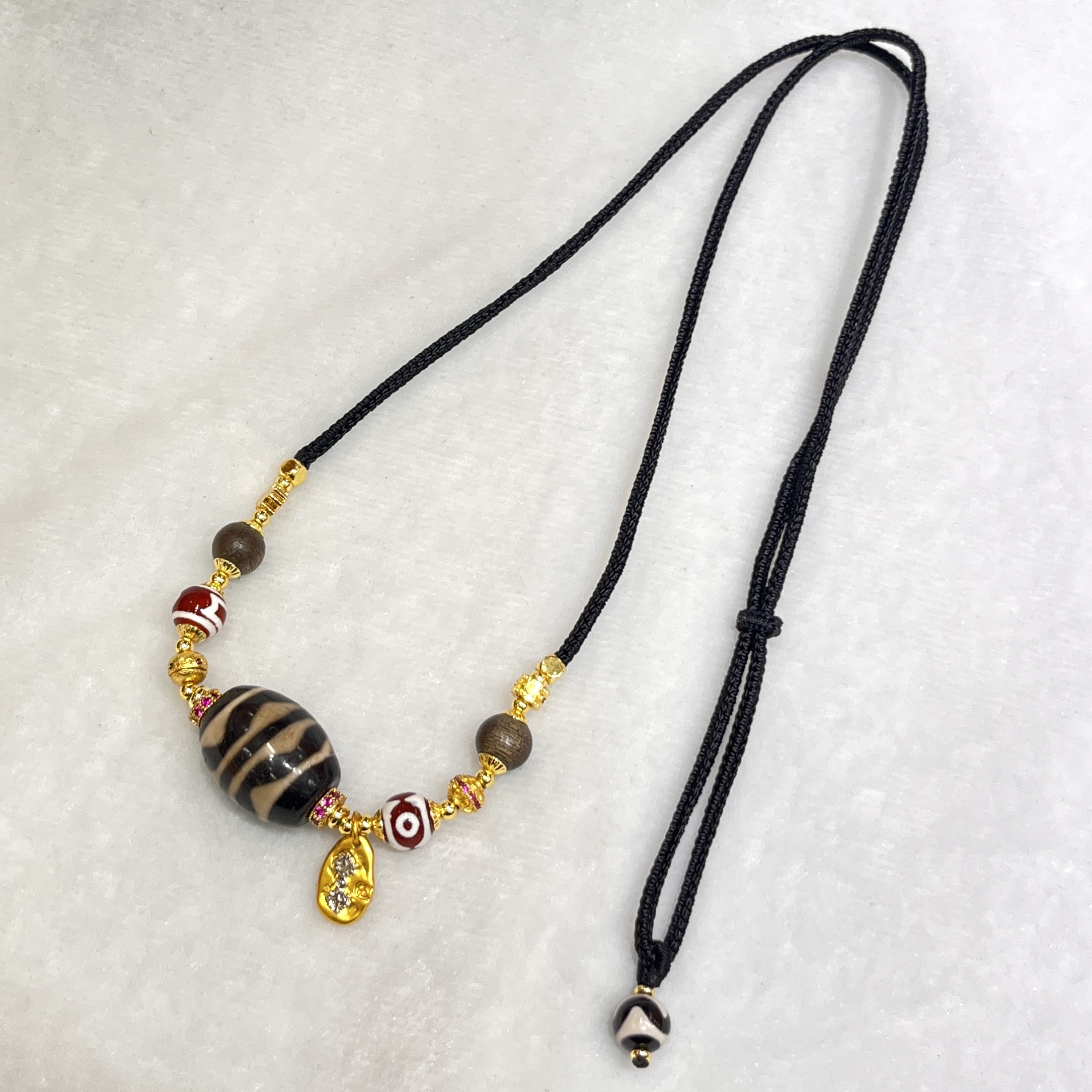 【铭记珠宝】天珠吊坠21-DM03L467【多样性发一件】带绳