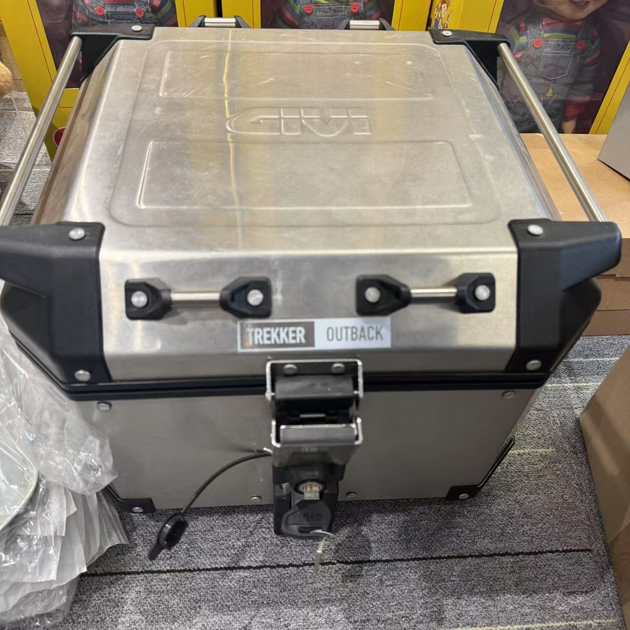 银色机械 置物箱 潮流玩具