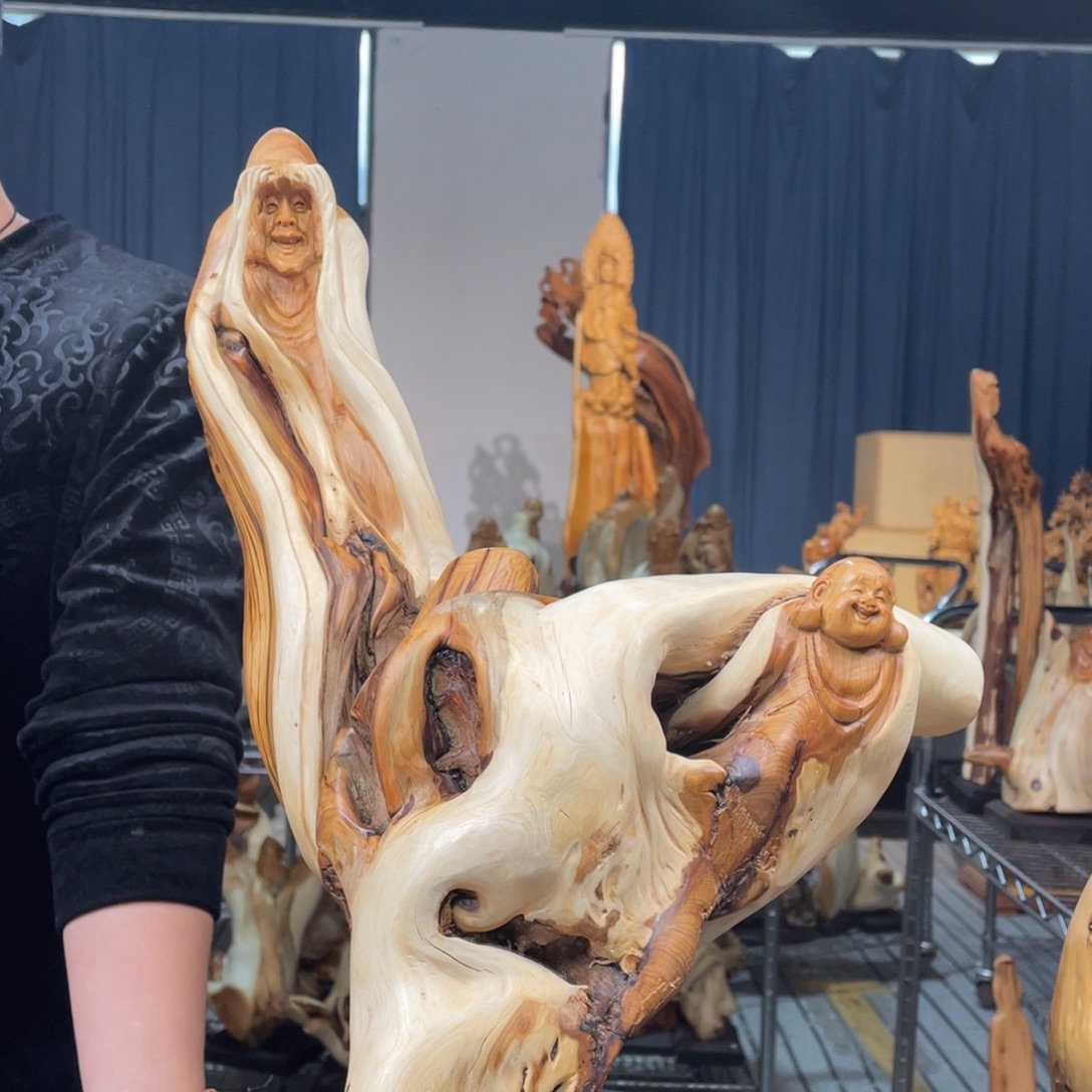 柏木（崖柏）随型摆件