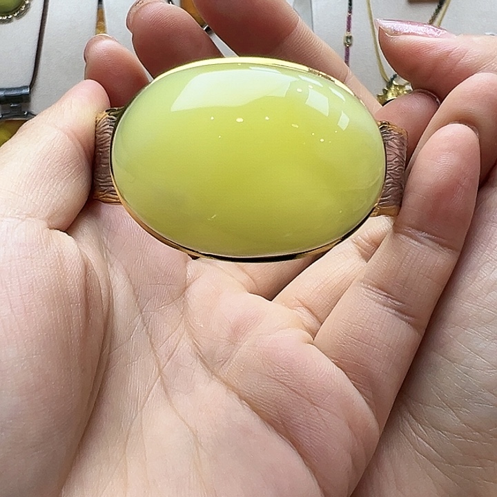 未镶嵌项链琥珀蜜蜡