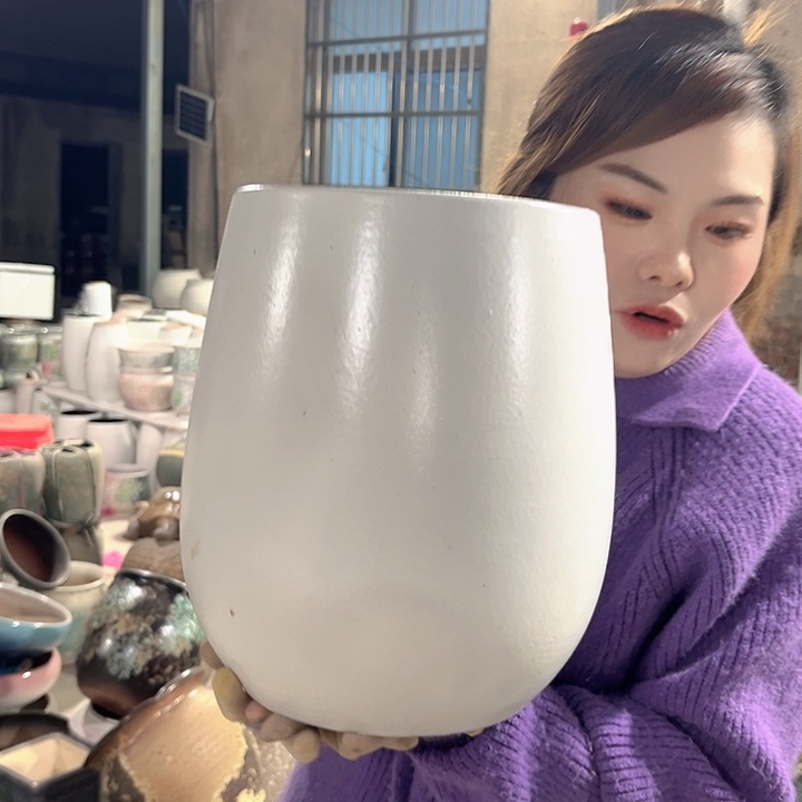 正品口21高28花盆