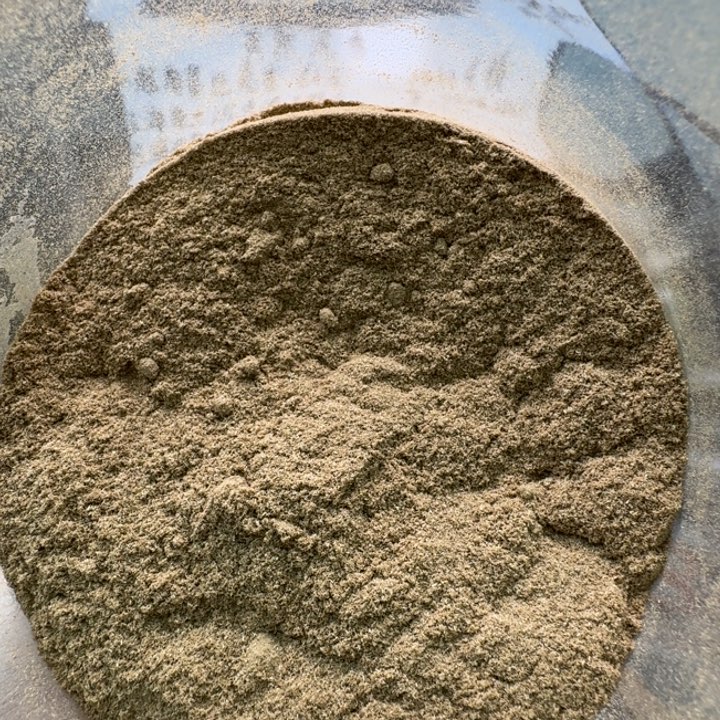 海南壳子粉 壳子打磨成粉10克。