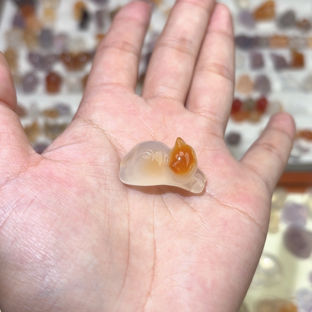 玛瑙/玉髓颈饰未镶嵌Z*