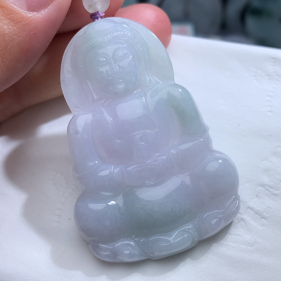 翡翠未镶嵌颈饰584