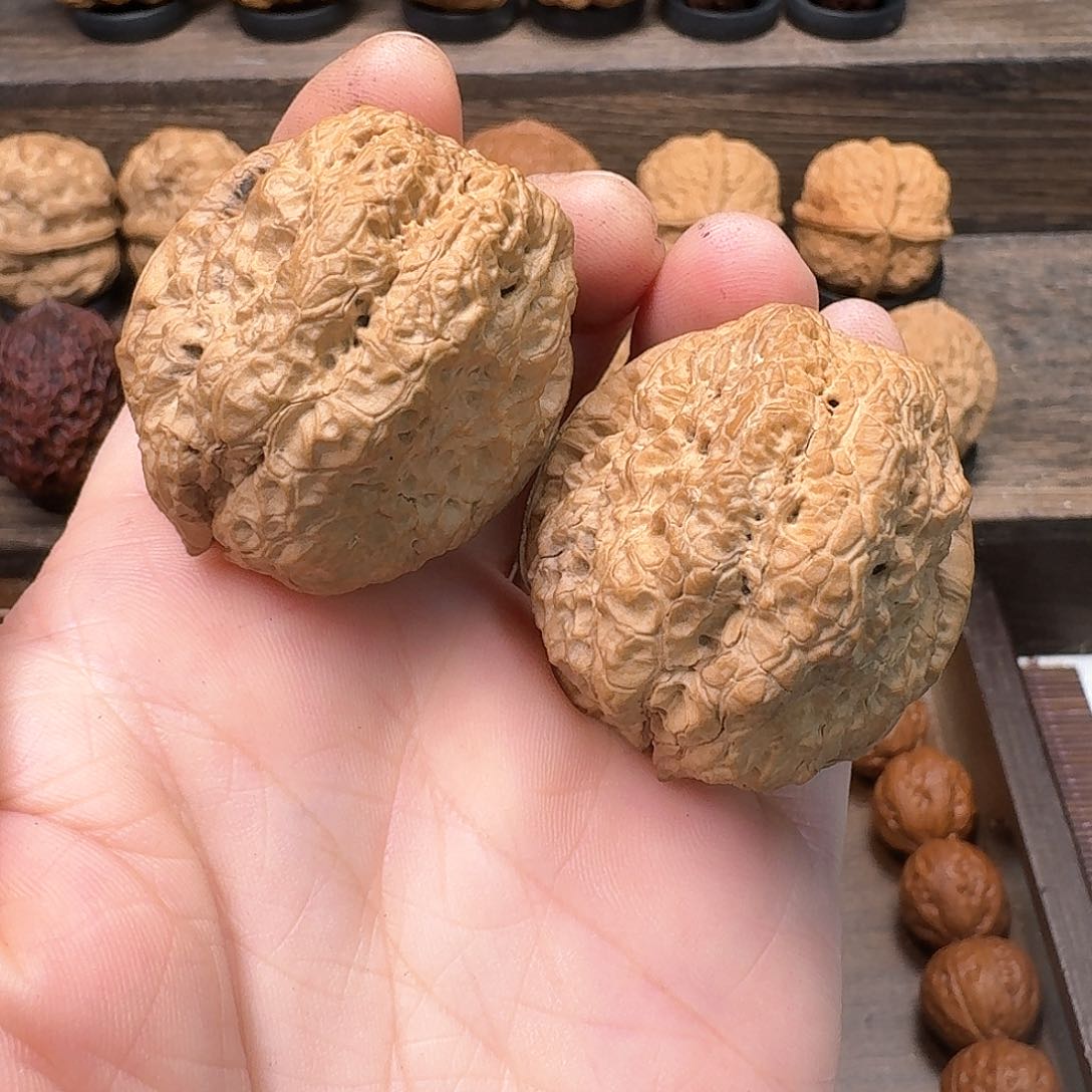 文玩核桃吊坠17蝴蝶蟾41尺寸