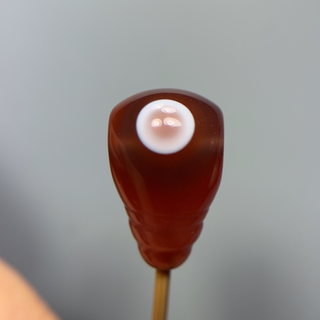 南红玛瑙三通未镶嵌