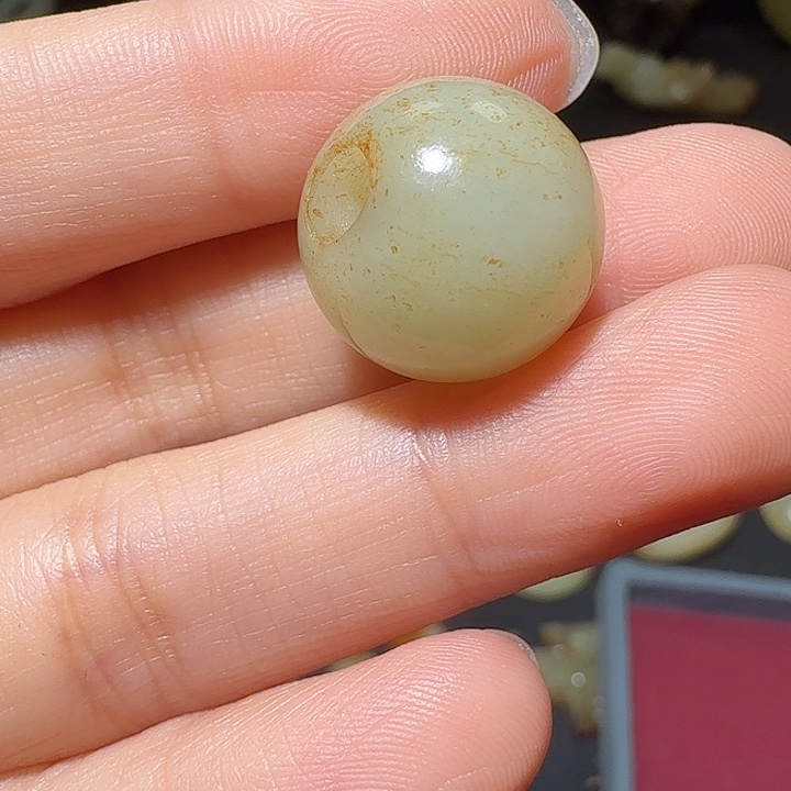 大***朝和田玉（糖玉）未镶嵌挂件