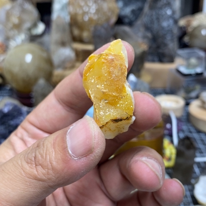 水晶水晶柱未镶嵌