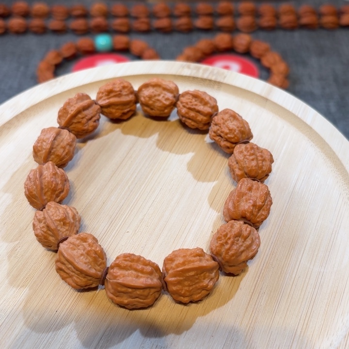 文玩核桃手串小金蟾