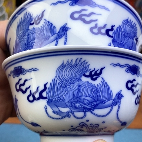 景德镇陶瓷藏式茶碗