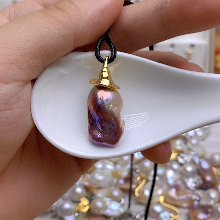 淡水珍珠未镶嵌颈饰742