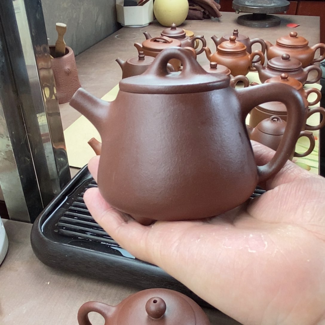 紫砂茶壶紫砂壶高瓢