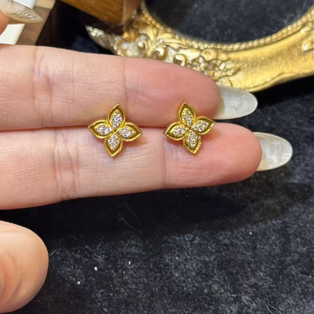 足金999 黄金5G工艺 耳饰