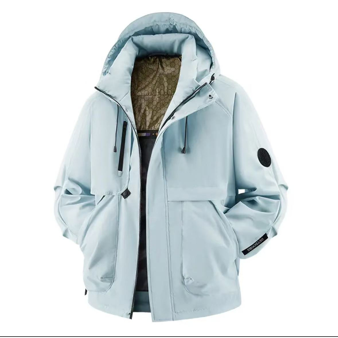 冬季户外保暖冲锋棉服