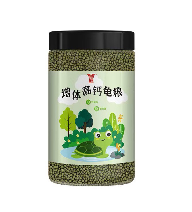 鼎足特研高蛋白增体螺旋藻营养龟粮（发色、高钙、靓甲、善玉菌）