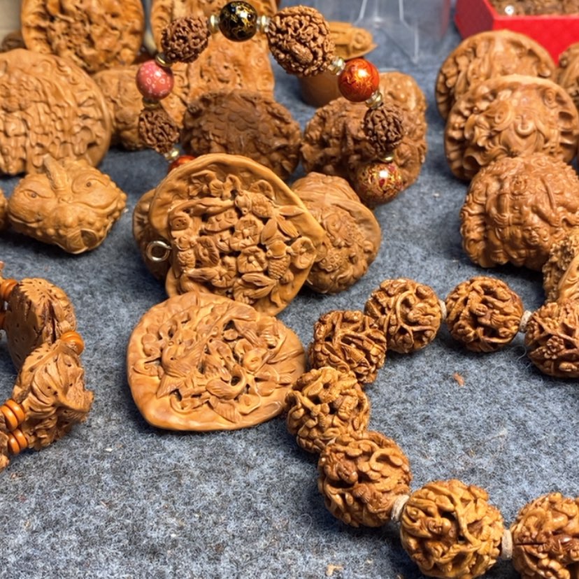 【闪购商品】手串/手链核桃君*笑桃核雕刻