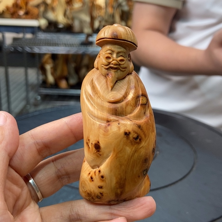 柏木（崖柏）手把件