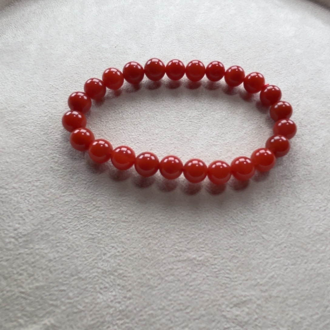 南红玛瑙8➕手串未镶嵌