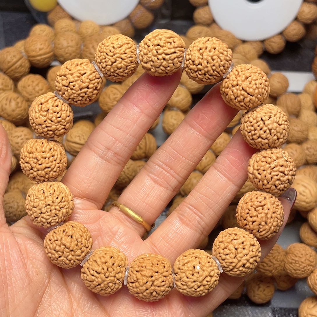 桃核手串17金刚手串