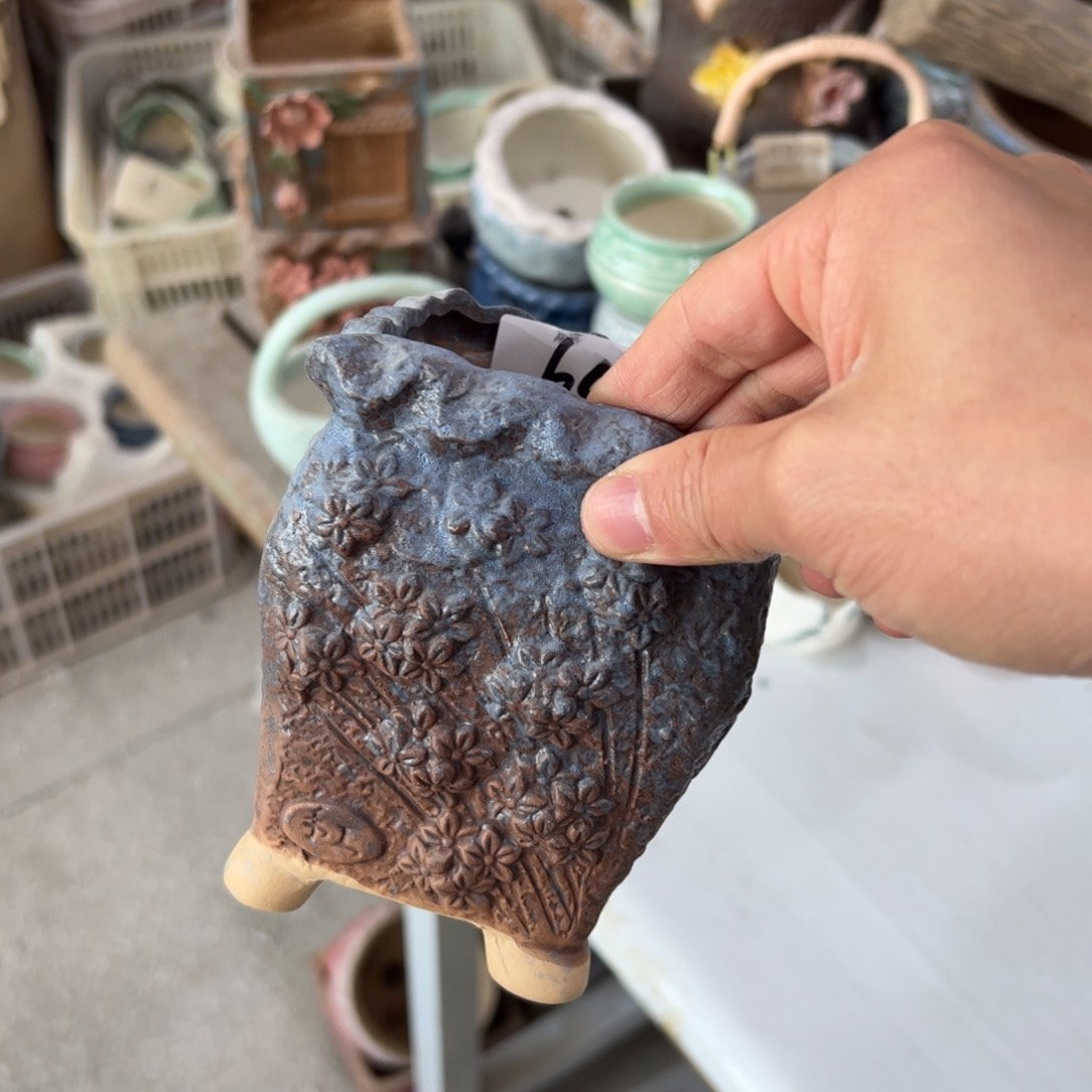 陶瓷陶瓷多肉花盆@@65