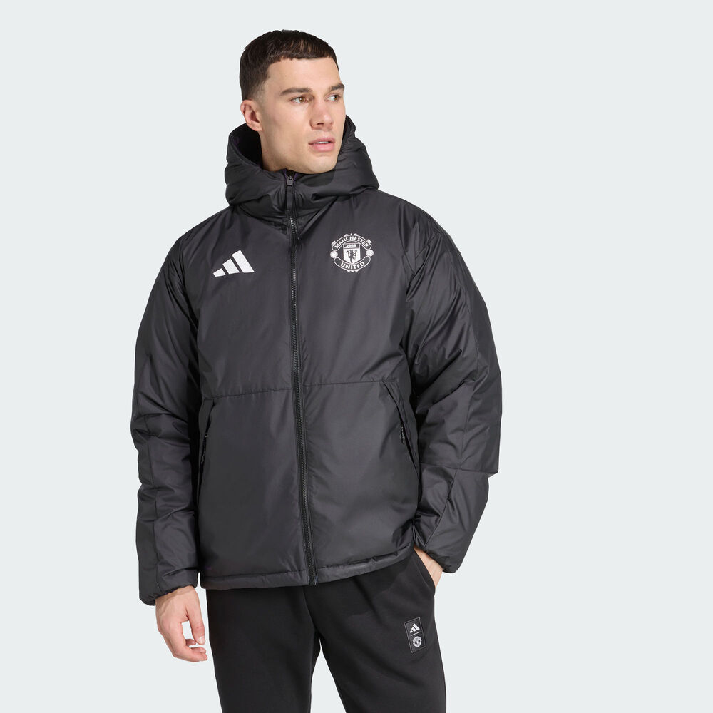 adidas阿迪达斯男子时尚简约面包服MUFC SZN DW JK羽绒服JN2890