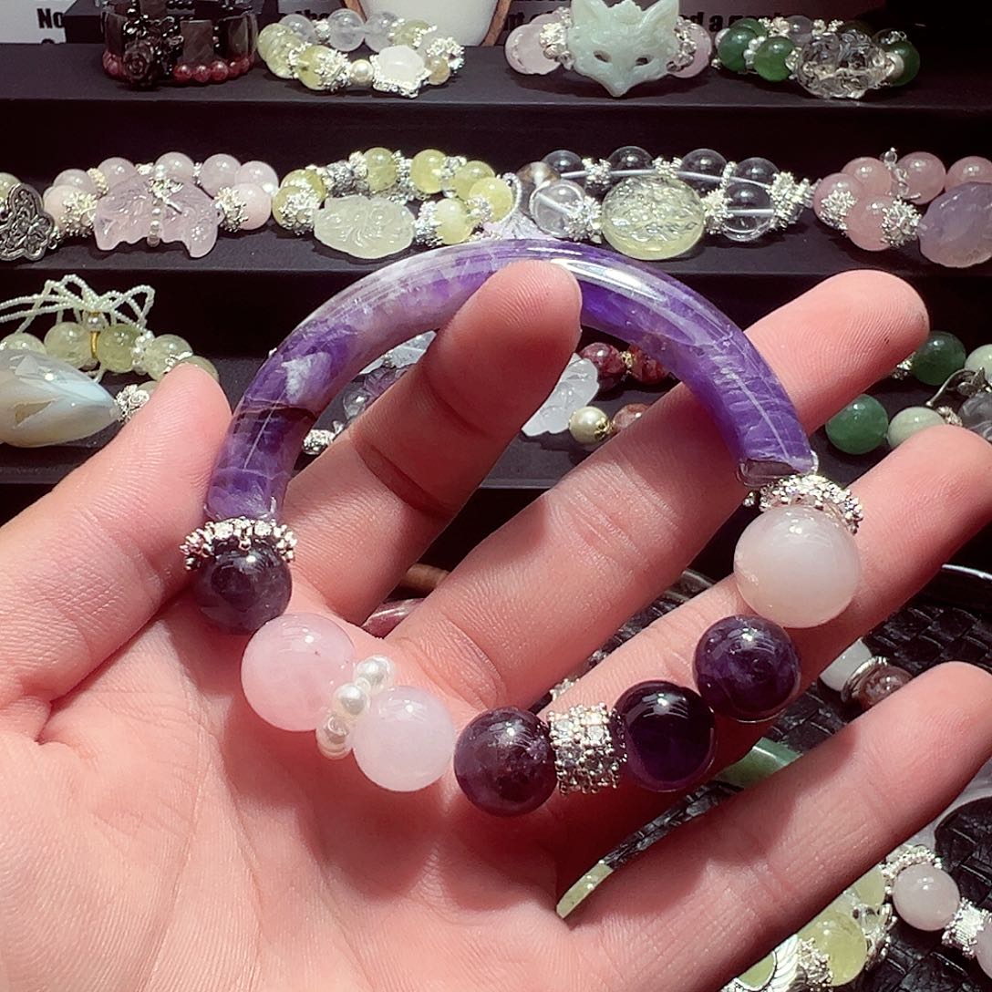 水晶手链未镶嵌水晶手链