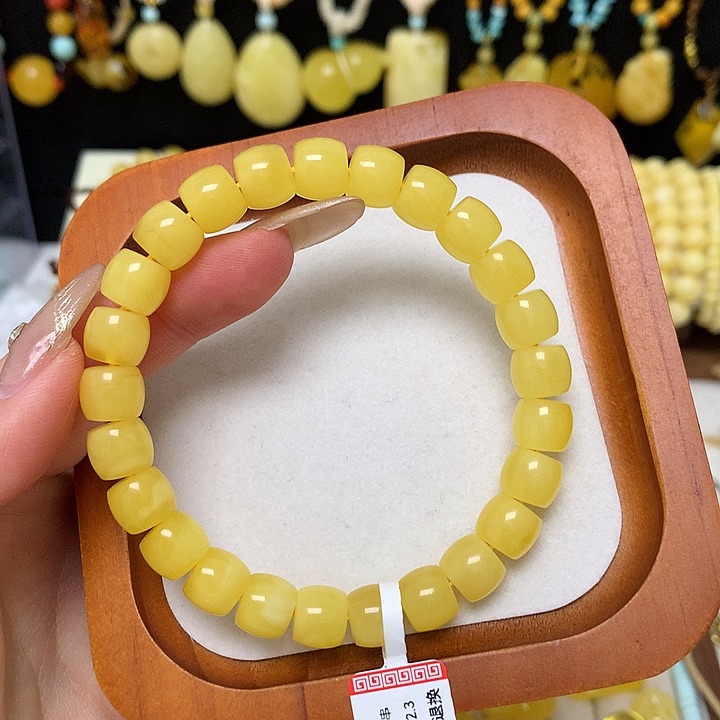 手链蜜蜡未镶嵌蜜蜡手串