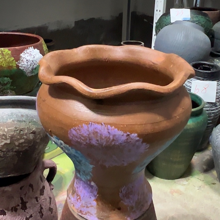 瑕疵底部有孔高20口18