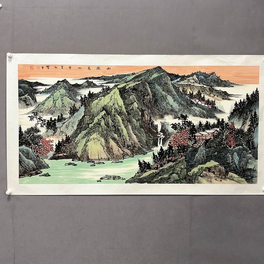 国画国画纯手绘作品请放心去藏