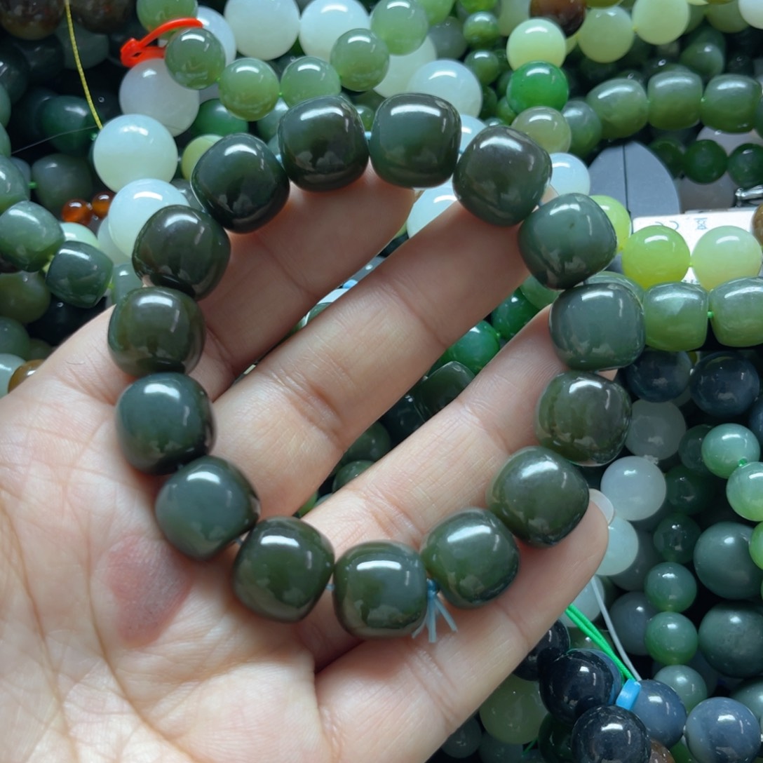 和田玉手链未镶嵌