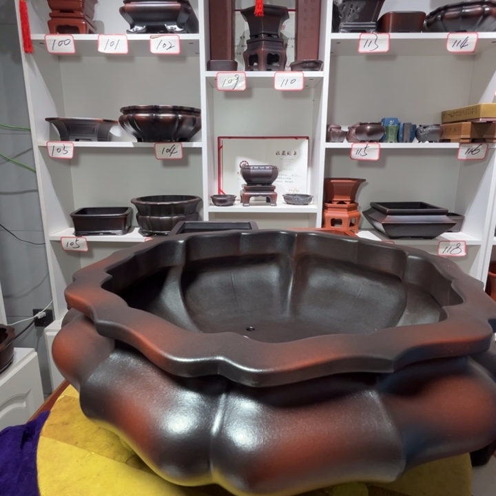 渡***人花盆紫砂1111111瑕