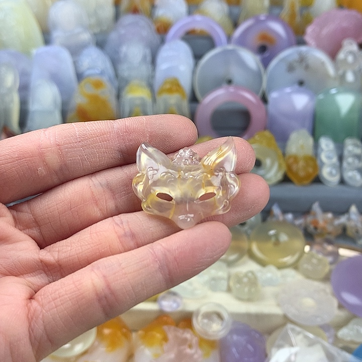 玛瑙/玉髓未镶嵌颈饰