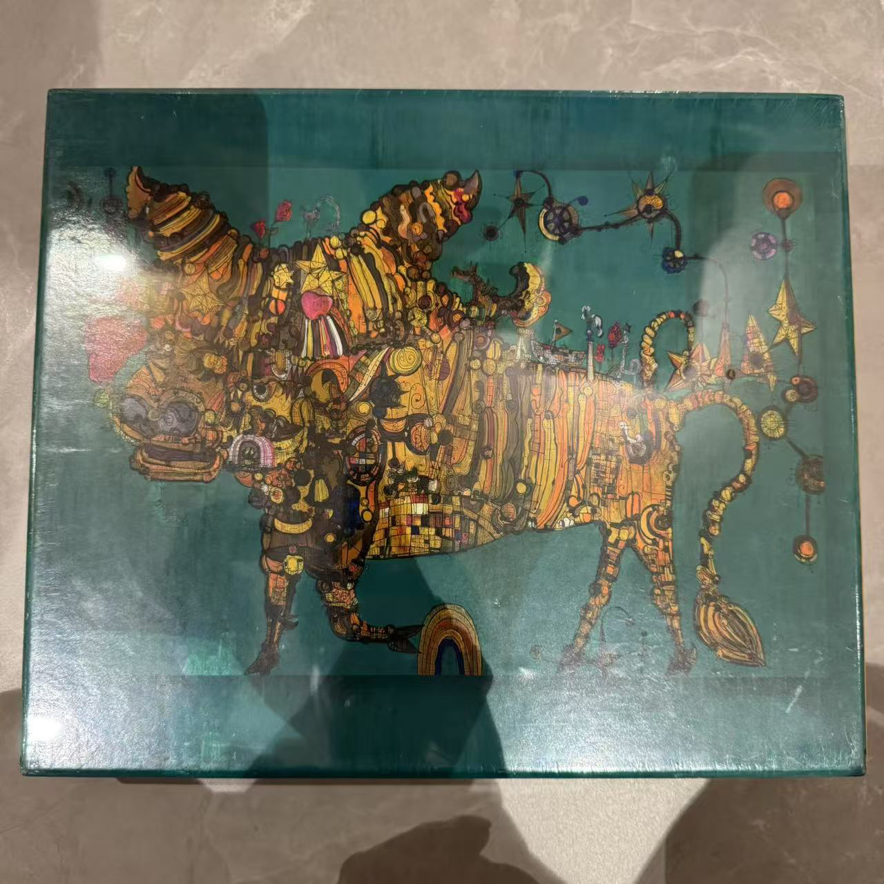 张长江 艺术家拼图 1000块 尺寸70x50