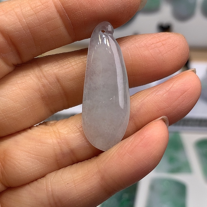 翡翠未镶嵌颈饰45