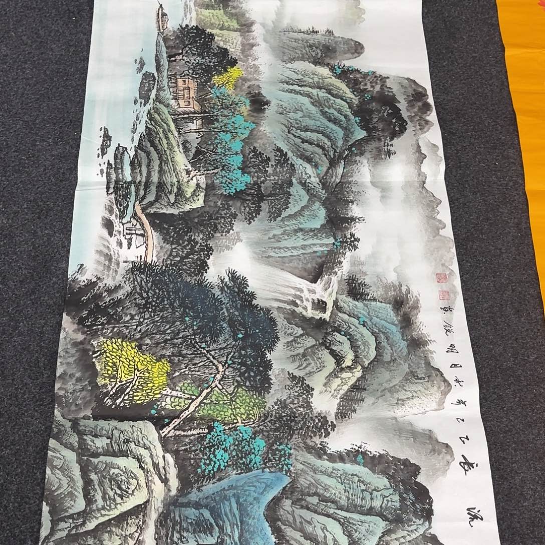 尚古里过画画心一个