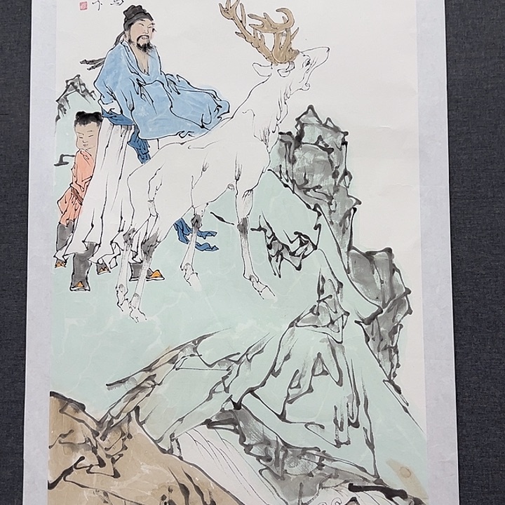 国画书画作品多次