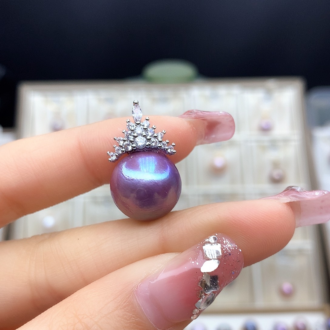 淡水珍珠颈饰合金