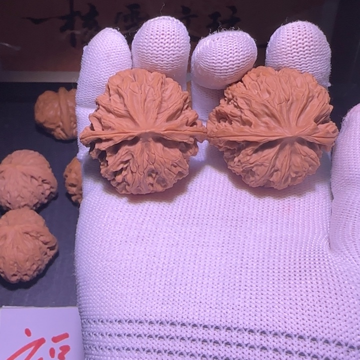 核桃苹果元核桃手把件福利