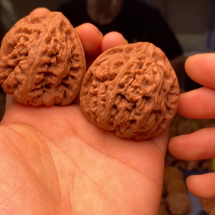 文玩核桃吊坠文玩核桃粗筋44～45