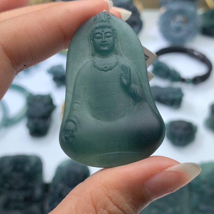 定制翡翠未镶嵌毛货不退不换