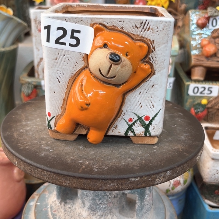 紫砂花盆粗陶材质多肉花盆