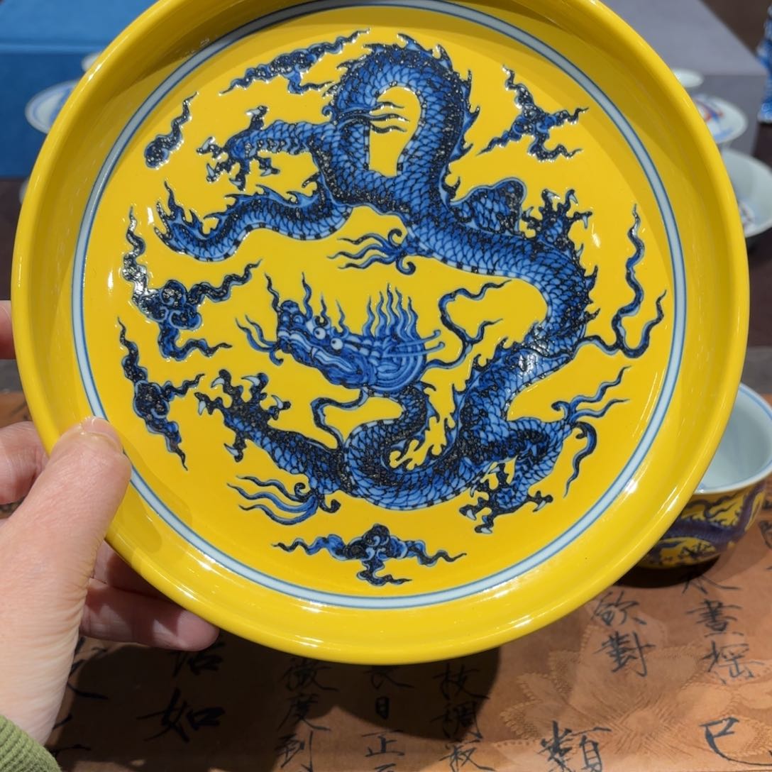 瓷片星**空景德镇纯手工手绘