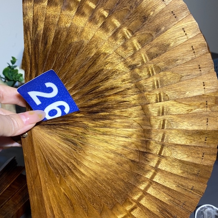 金丝楠金丝楠木扇子
