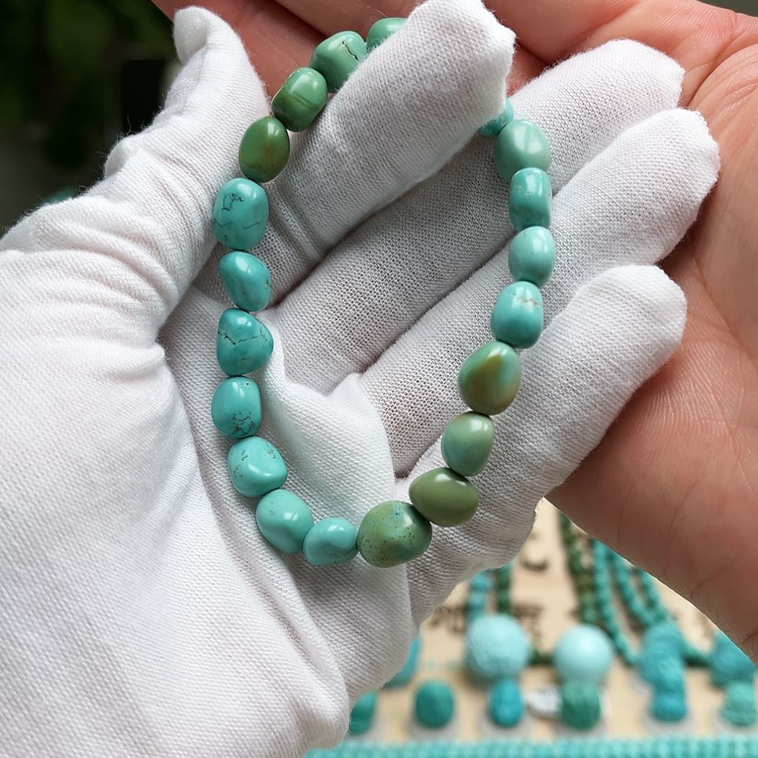 绿松石手串未镶嵌