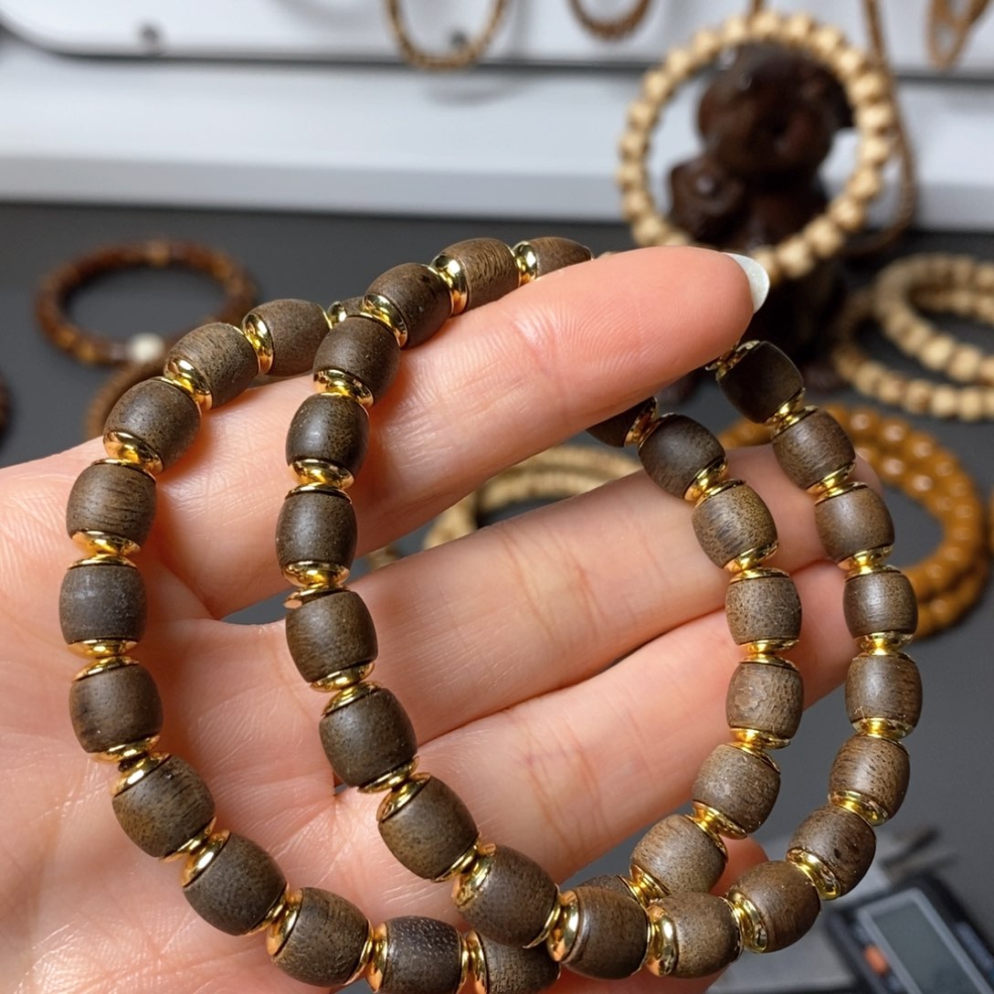 菩提手串/手链菩提金盾菩提手串7.5