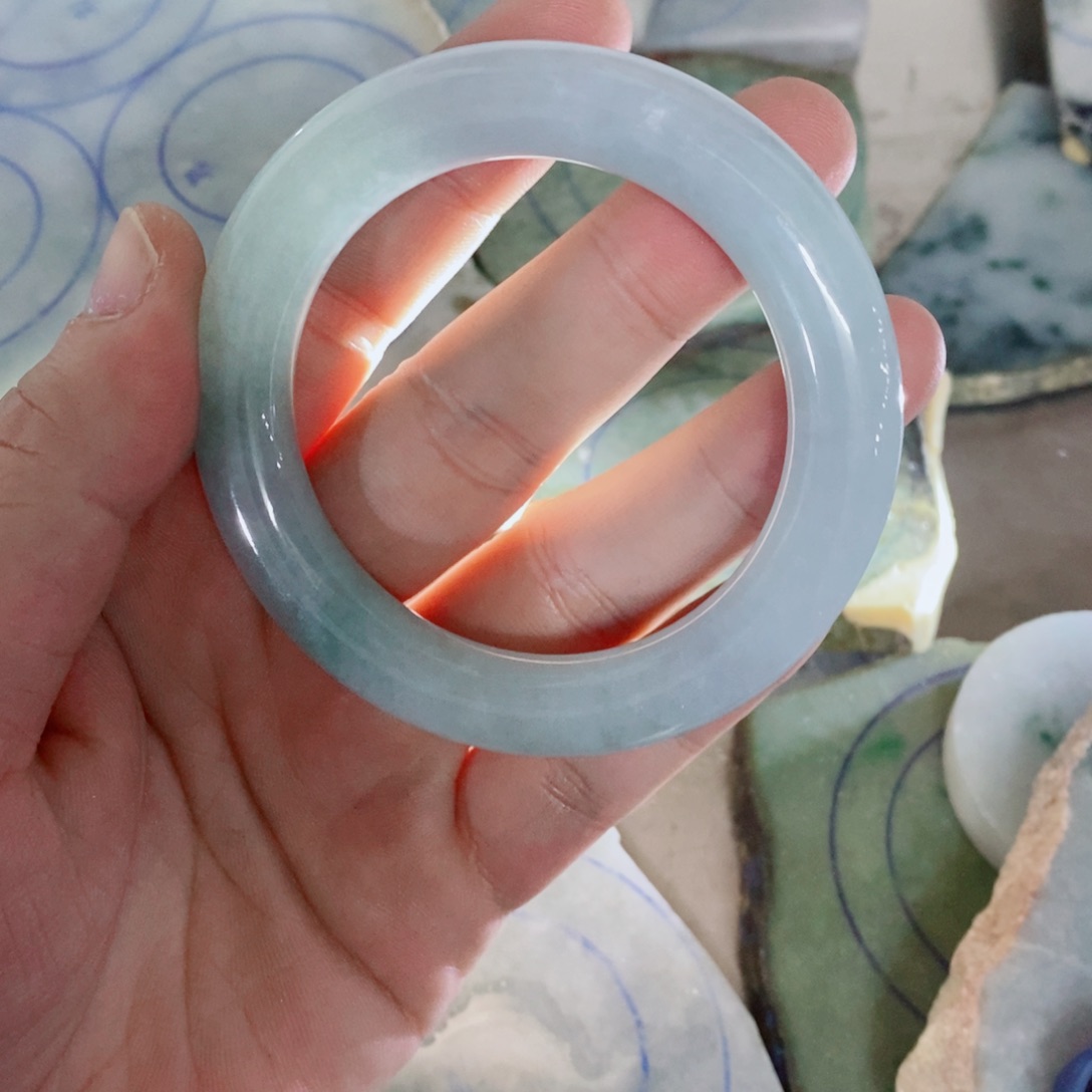 未镶嵌手镯定制翡翠奇***✨