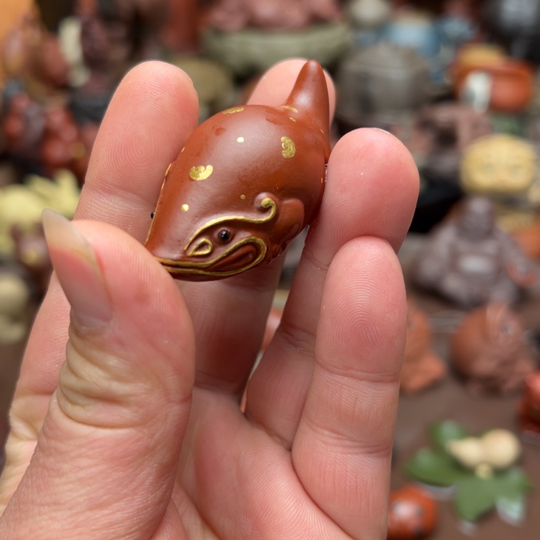 紫砂茶宠千**啼紫砂茶宠